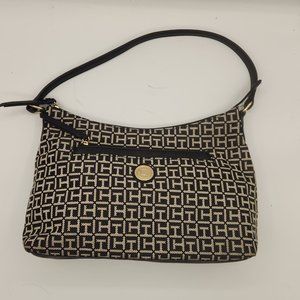 Tommy Hilfiger Monogram Logo Zippered Bag